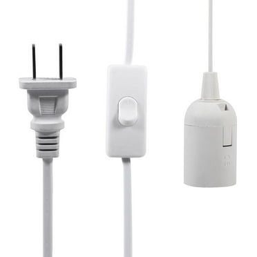 4 Pack Pendant Light Socket with Cord for DIY Grow Plant Light KINGSO Hanging Lantern Cord Cable 5.9ft E26 E27 Light Sockets with On/Off Switch US AC Power Cord Adapter 4 Pack Pendant Light Socket with Cord for DIY Grow Plant Light KINGSO Hanging Lantern Cord Cable 5.9ft E26 E27 Light Sockets with On/Off Switch US AC Power Cord Adapter